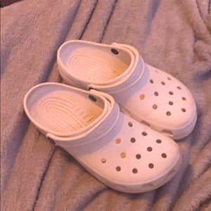White crocs
